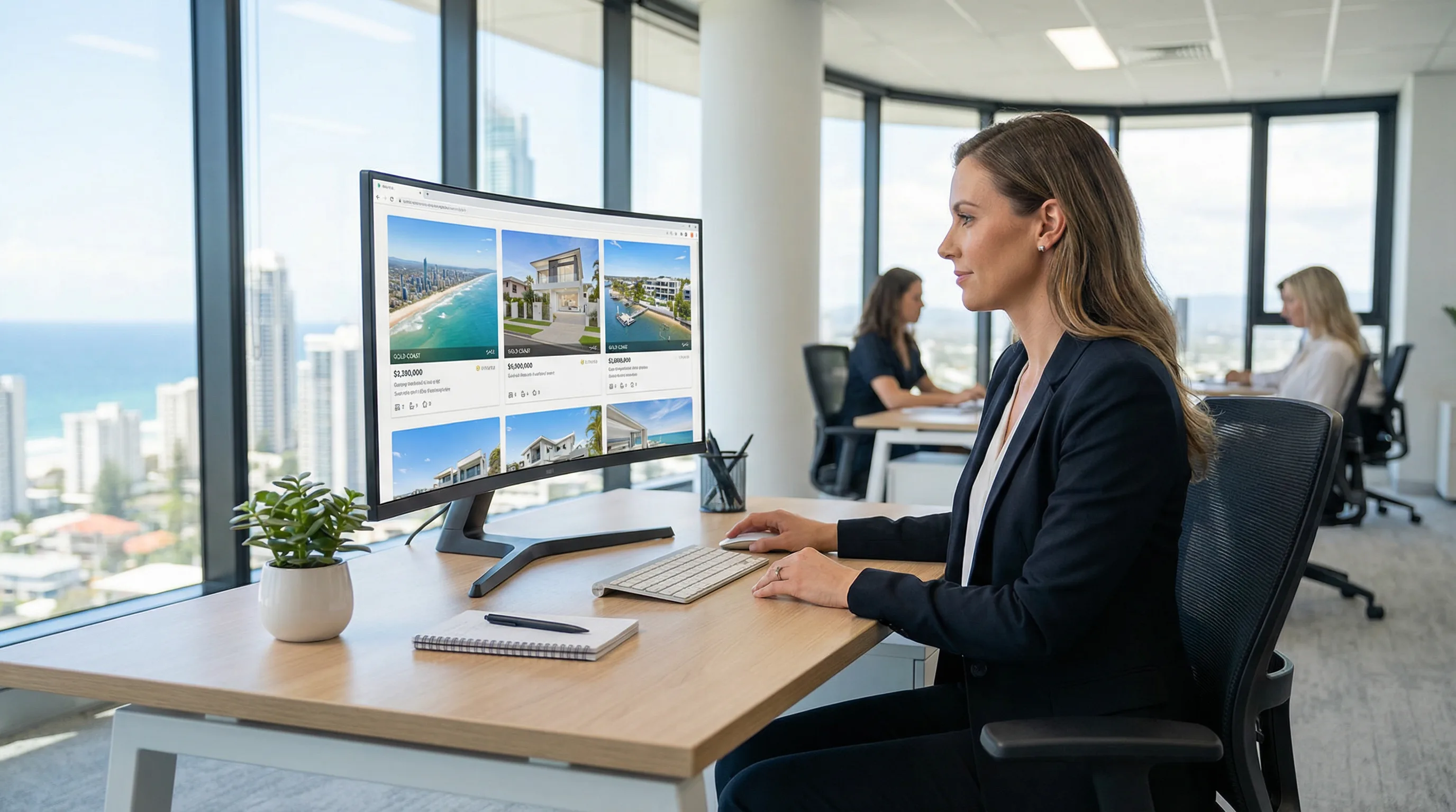 Real estate agency IT support workstation Gold Coast