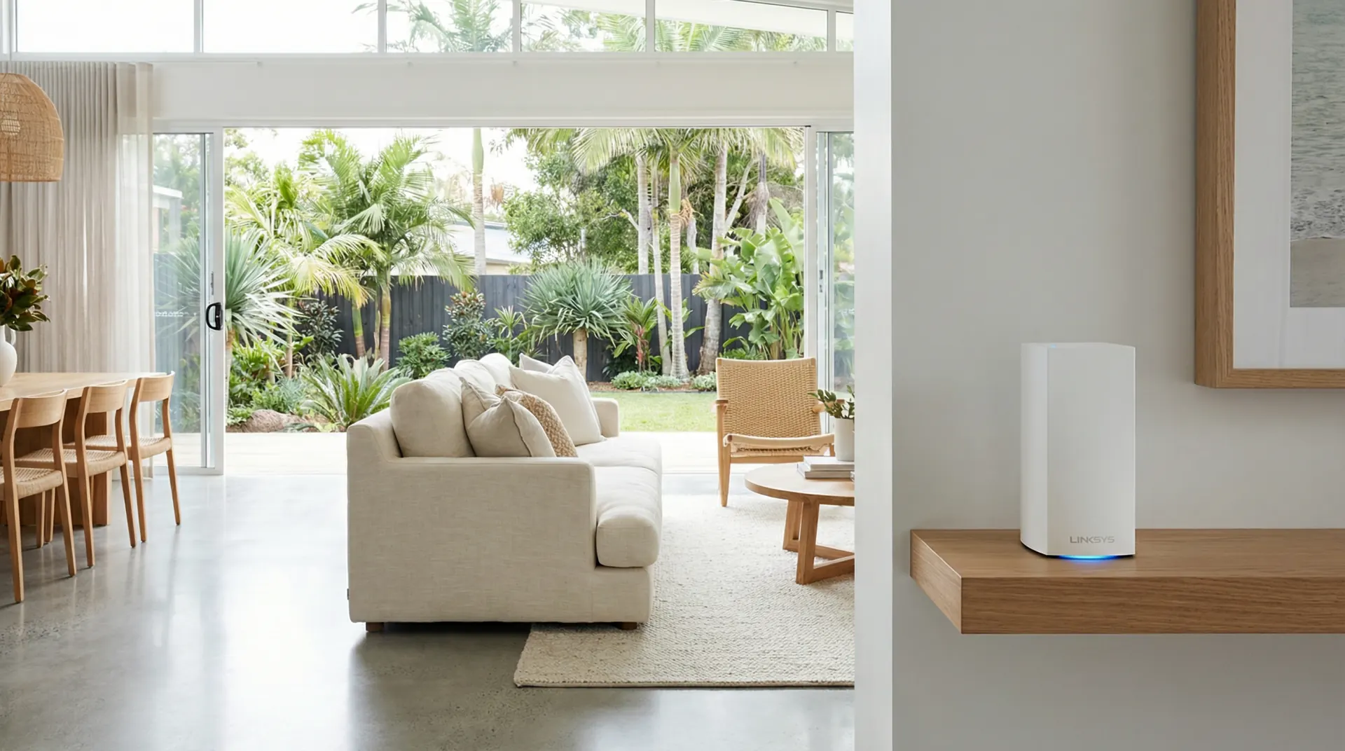 Linksys WiFi setup Gold Coast home