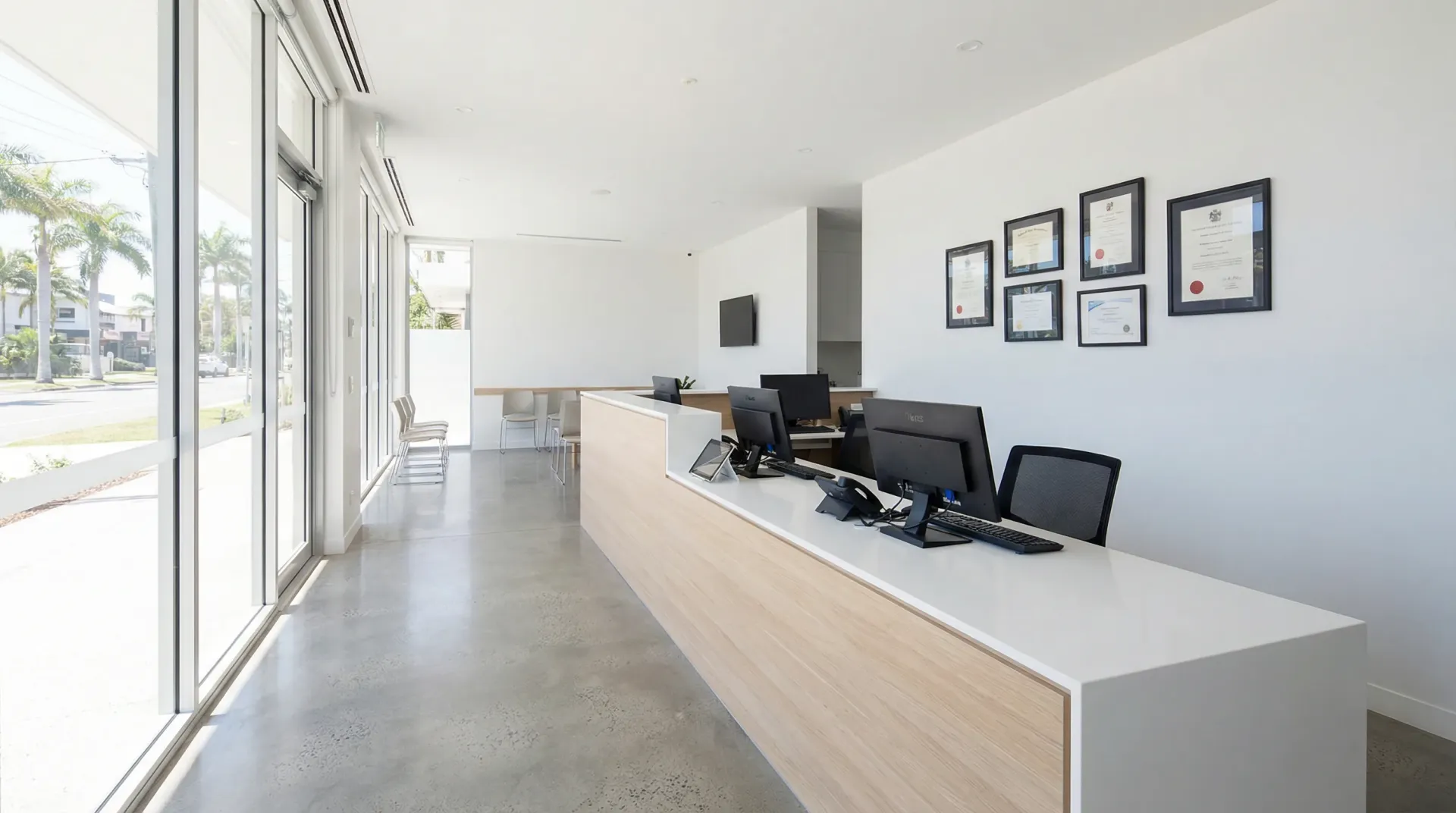 IT support being provided to a Gold Coast healthcare practice by bcom ICT