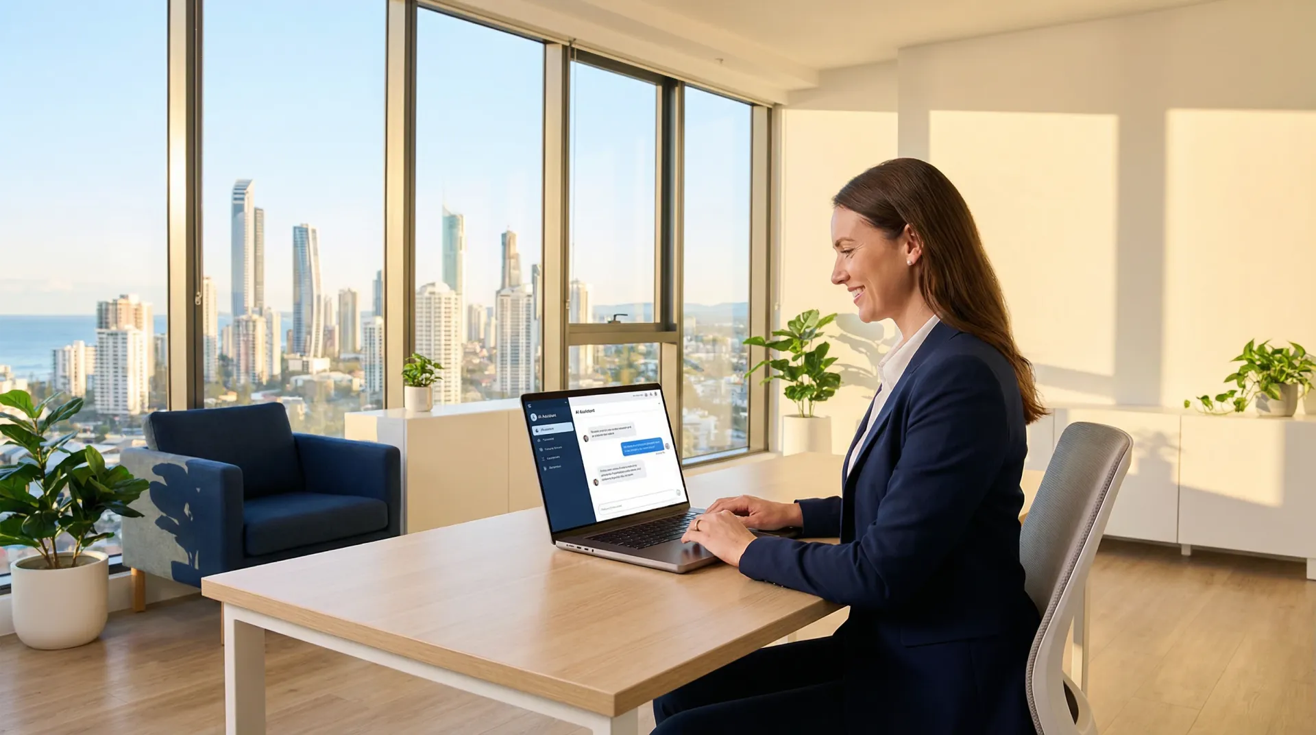 Microsoft Copilot being configured for an Australian business by bcom ICT